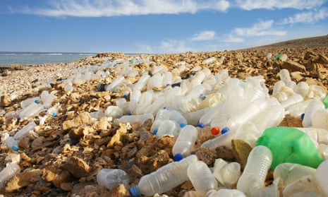 Losing our bottle? Plastic waste on an Egyptian beach.