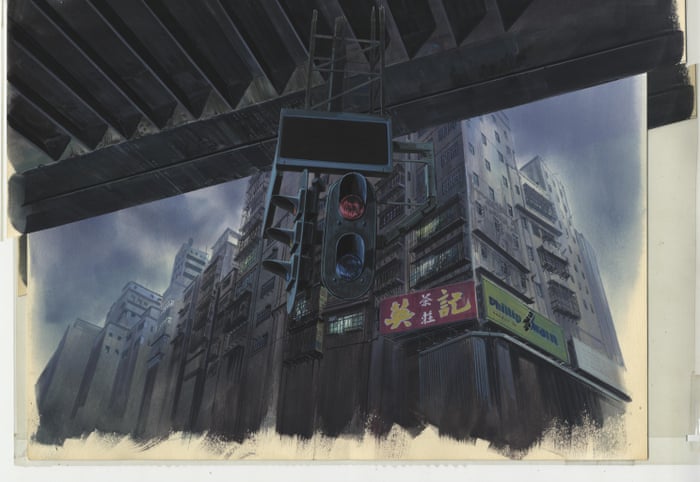 Ghost In The Shell S Urban Dreamscapes Behind The Moody Art Of The Anime Classic Film The Guardian