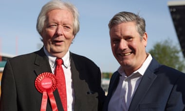 Barry Rawlings with Keir Starmer