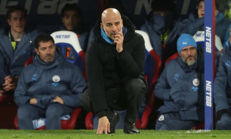 It's a season to survive': Guardiola all but gives up Manchester City's title bid | Manchester City | The Guardian