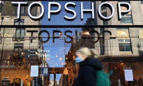 A Topshop store in London