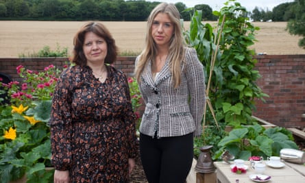 Nursery manager Mihaela Fulga (left) with Nursery owner Eleanor Lucas, Meadow View Childcare, Welwyn.