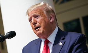 Trump at the White House on Friday. On Tuesday he claimed without evidence that Gugino may have been attempting to infiltrate police scanners.