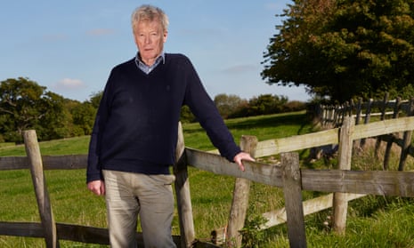 Roger Scruton at his home in Wiltshire