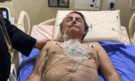 Bolsonaro no hospital