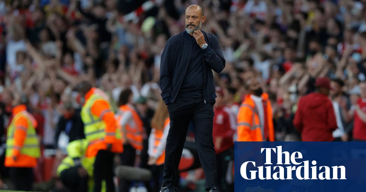 Tottenham’s Nuno admits he picked wrong side in defeat by Arsenal