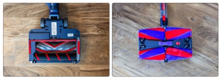 Bissell PowerClean Dualbrush and Dyson PencilVac Fluffycones