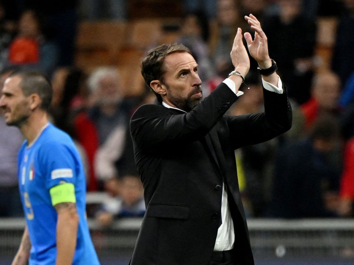 Gareth Southgate calls England defeat to Italy 'a step in the right direction' | Nations League | The Guardian