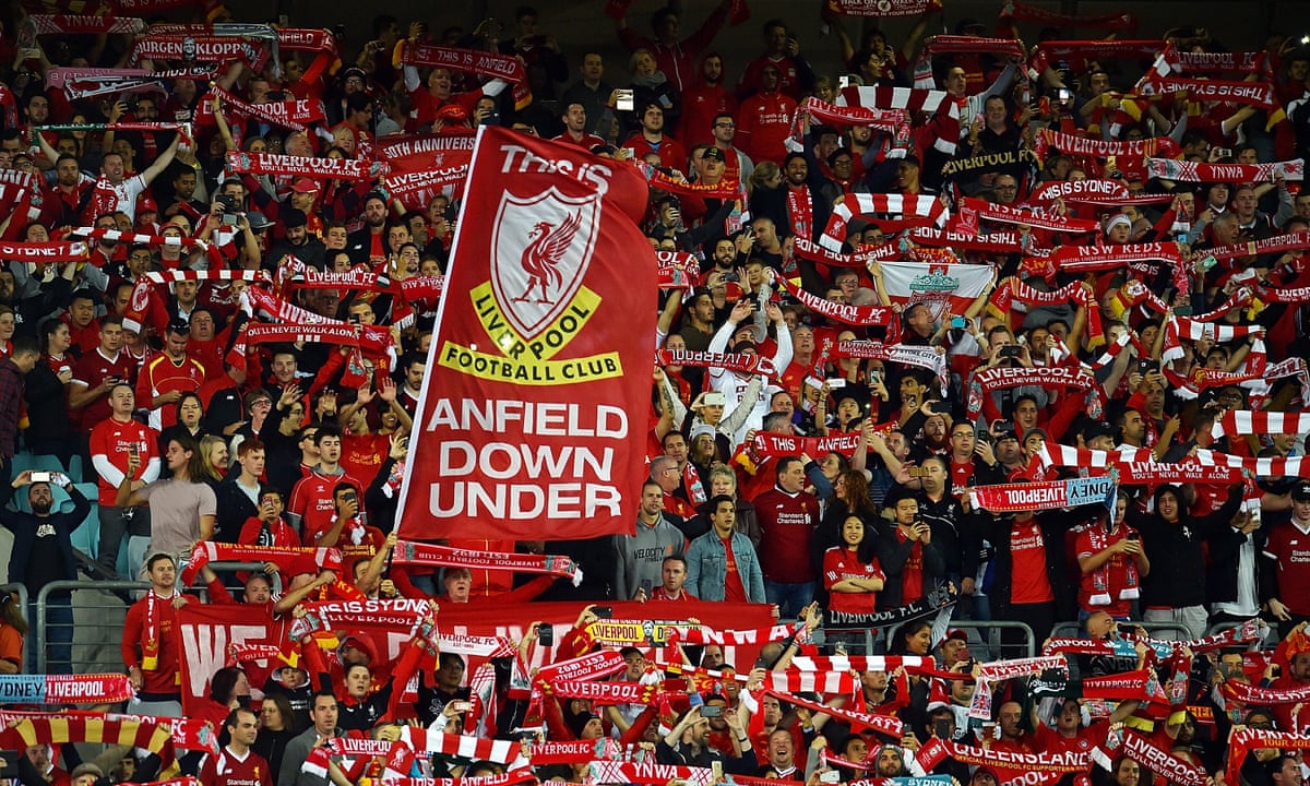 Even 17 000km Cannot Diminish The Joy Of Liverpool S Title Win For So Called Plastic Fans Liverpool The Guardian