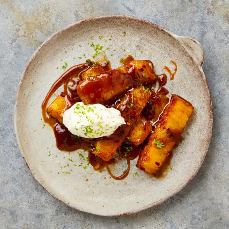 Nicola Lamb’s pineapple foster.
