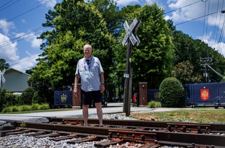 Bill Nuttall on the level crossing by Spain’s camp