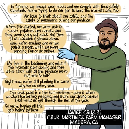 Javier Cruz, Cruz Martinez Farm manager