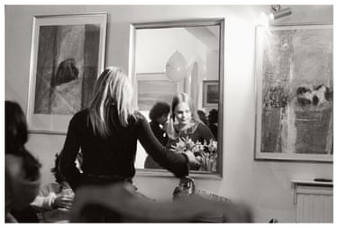 Celia at Jamie Boyd’s house, Hampstead, 1970s