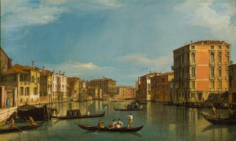 Not some cliched artist … View of the Grand Canal by Canaletto.