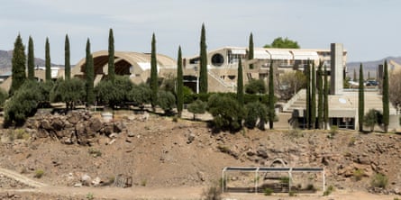 Panoramic of Arcosanti view from the south