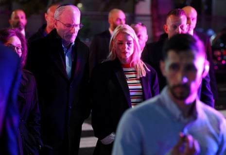 US attorney general Pam Bondi and Israeli ambassador to the US Yechiel Leiter visit the scene of the shooting.