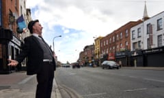 Numero uno … actor Paul O’Hanrahan performs the Calypso chapter from James Joyce’s Ulysses for Bloomsday in Dublin in 2008.