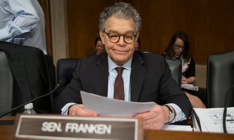 Senator Al Franken said on Monday: ‘I know there are no magic words I can say to regain your trust and I know that is going to take time.’