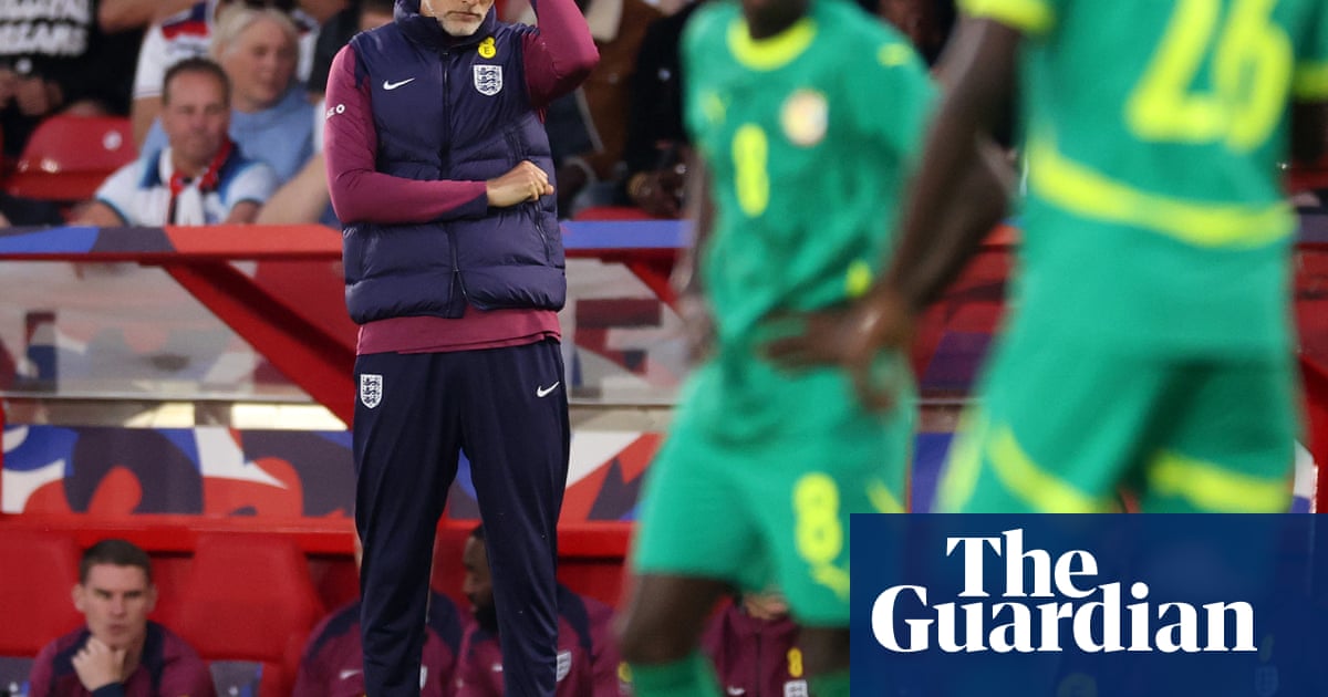 England booed off again after Senegal humbling but Tuchel insists no need to panic'
