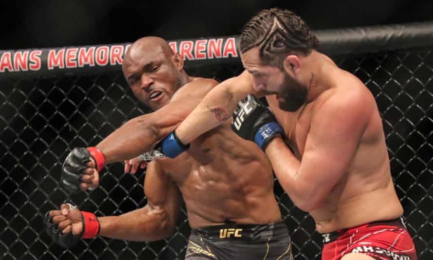 UFC 261: Usman defends belt with brutal knockout at full-capacity Florida arena | UFC | The Guardian