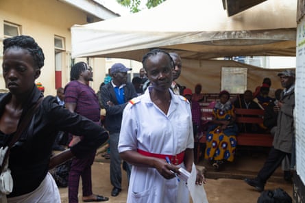 Sarah Nabushawo, head nurse at Mbarara hospital’s oncology department
