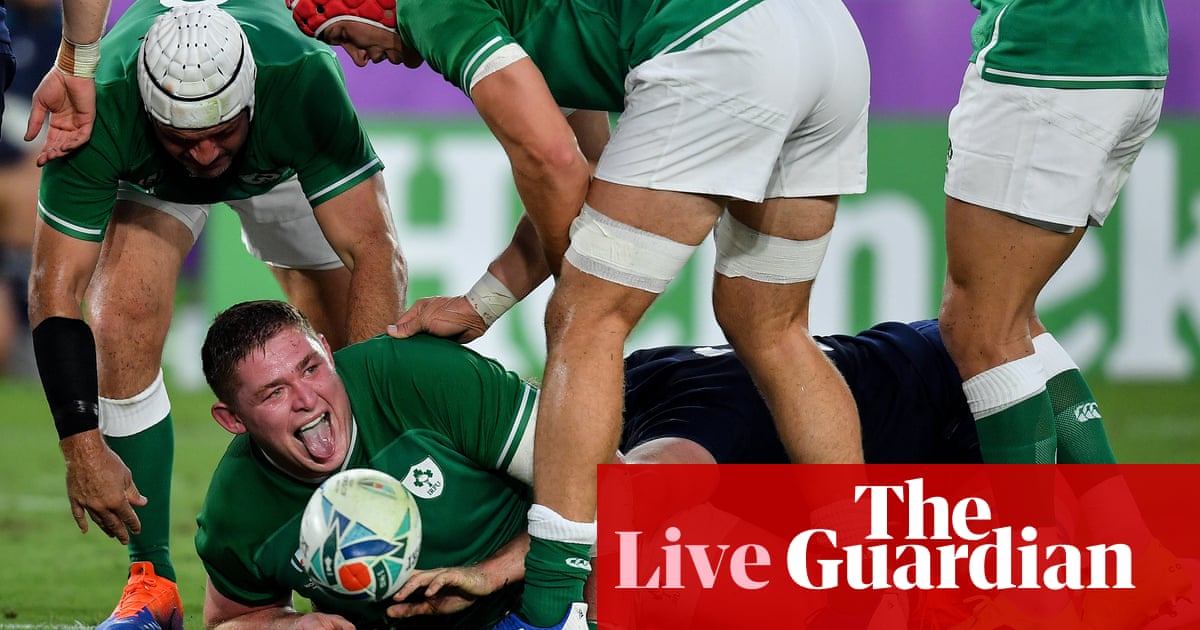 Ireland v Scotland: Rugby World Cup 2019 – live!