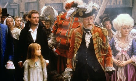 Sarah Polley as Sally Salt alongside John Neville’s Baron Munchausen