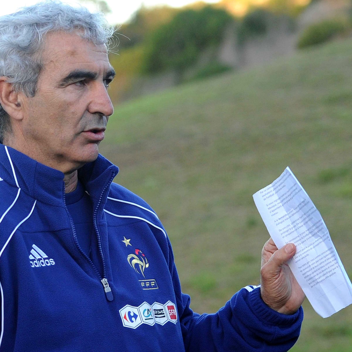 Raymond Domenech: 'People started to think I wore a wizard's hat ...