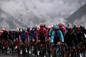 The peloton rides on.