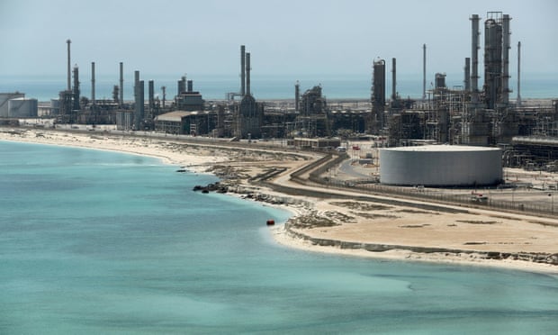 Saudi Aramco’s Ras Tanura oil refinery in Saudi Arabia.