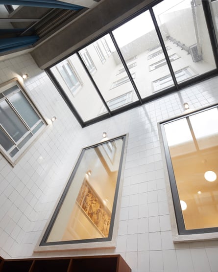 Light-filled space … the previously hidden inner workings of the institute.