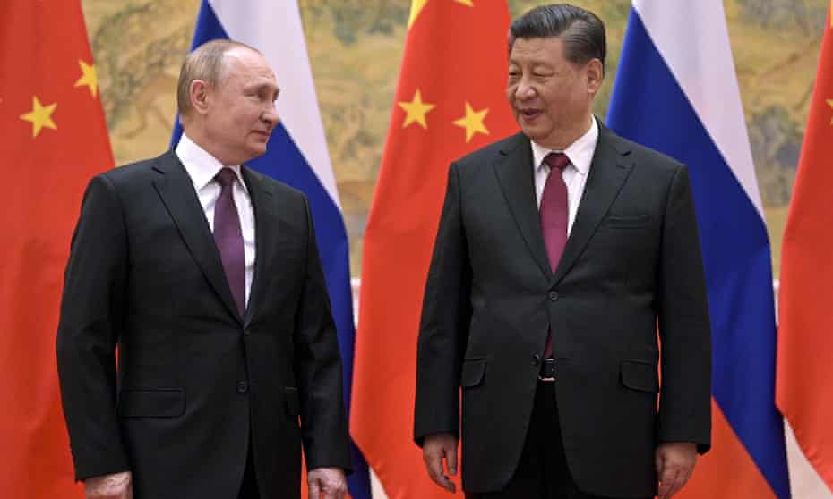 Vladimir Putin and Xi Jinping