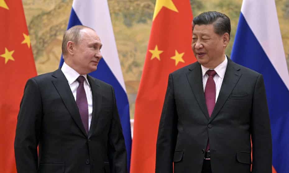 How close are China and Russia and where does Beijing stand on Ukraine? | China | The Guardian
