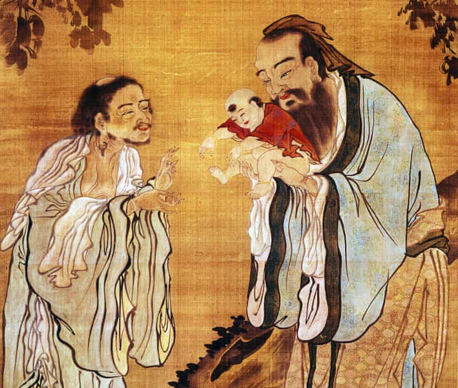 Buddha, Confucius and Laozi
