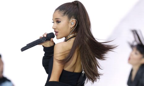 Ariana Grande performs during Capital FM’s Summertime Ball in London on 6 June 2015.