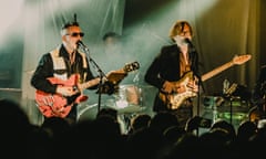 Richard Hawley and Jarvis Cocker at the Leadmill in Sheffield.