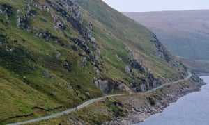 The route offers the chance to ride past large reservoirs and over dams.