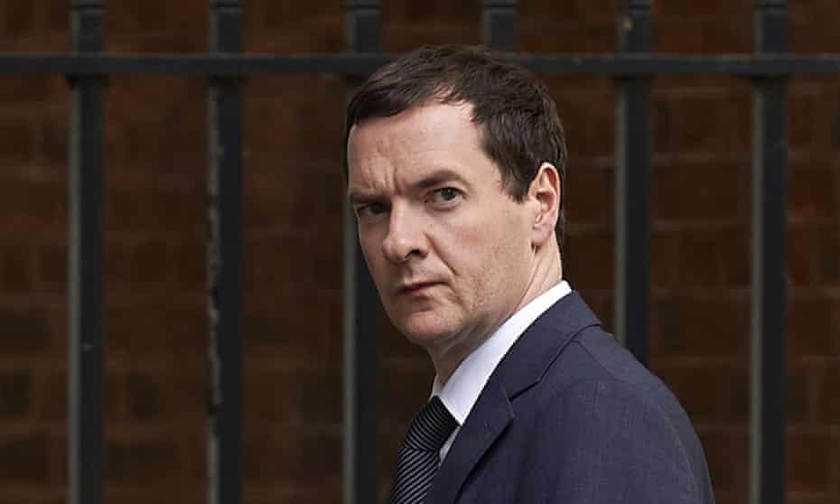 The UK chancellor George Osborne