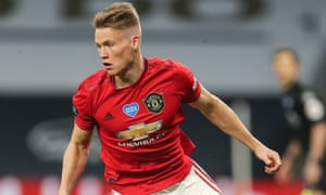 Scott McTominay in action against Tottenham on Friday.