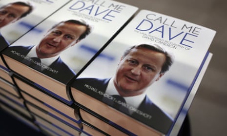 Brought to book … is Call Me Dave co-author Isabel Oakeshott retreating from her claims about David Cameron?