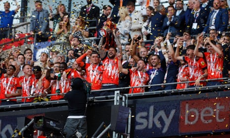 Play-off final: Luton Town completes remarkable rise to the Premier League  with victory over Coventry City