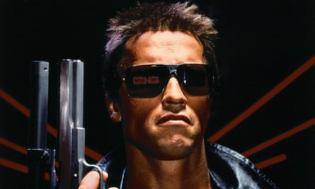 What could be more authoritarian? … Arnold Schwarzenegger in the 1984 film The Terminator.