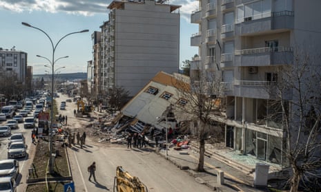Earthquake damage in Pazarcık