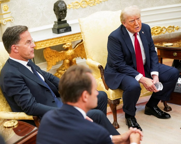 First Thing: Trump does deal with Nato allies to arm Ukraine and warns Russia of severe sanctions