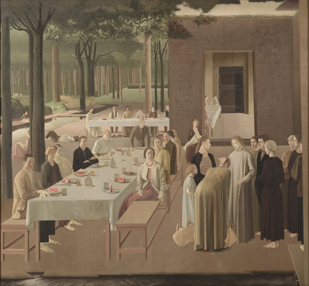 The Marriage at Cana, 1923, by Winifred Knight