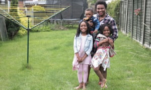 Mabel Owusu-Mensah and her children