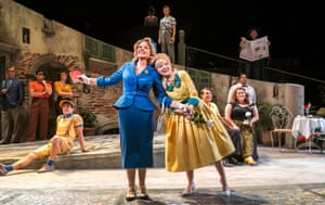 ‘It’s terrifying’ … Renée Fleming and Dove Cameron in The Light in the Piazza.