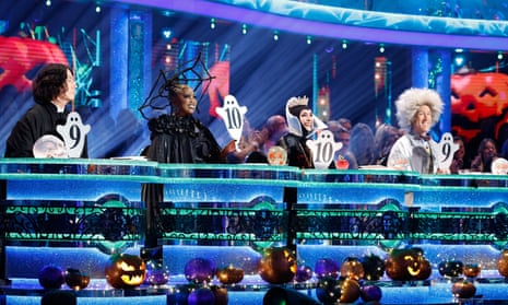 Craig Revel Horwood, Motsi Mabuse, Shirley Ballas and Anton Du Beke in their finery.