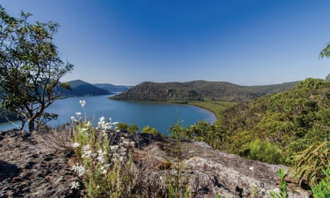 Views of the Hawkesbury river from Marramarra national park.