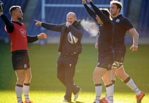 Gregor Townsend at Murrayfield on Friday.